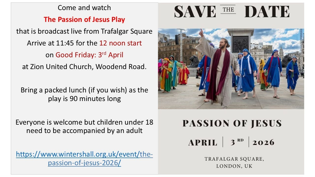 Passion Play Advertisement